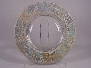 Yankee Candle Holiday Mosaic Large Plate NEW  