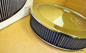 New 14 x 3 Flat Base Air Cleaner & Element  