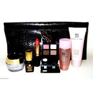  Estee Lauder Soft Clean Skin Care and Makeup 7 Piece Gift 