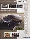2007 Mazda Mazda5 Wagon Accessories Sales Brochure book