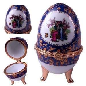  Chinese Faberge Egg Jewelry Box