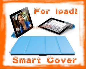 Magnetic Slim Leather Case Apple iPad 2 Smart Cover  