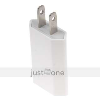 Wall AC Charger Adapter USB Port for iPhone 2G 3G 3GS 4 iPod Nano 