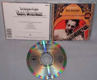 CD RAVI SHANKAR The Sounds of India CANADA  