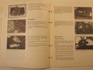OEM John Deere 100 Lawn Tractor Service Manual 1975  