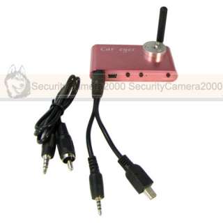 Vehicle Traveling DVR Recorder 2.4G Wireless Rear View Monitor System 