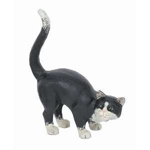   Playing Kitty Cat Doorstop Animal Statue Meow: Patio, Lawn & Garden
