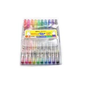   Miffy Scented Gel Ink Pen   0.5 mm   10 Color Set