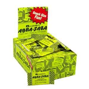 Abba Zaba, .34 oz, 80 count display box:  Grocery & Gourmet 