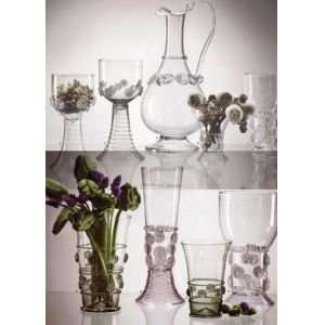  Juliska Glassware Isabella I. Water Tumbler 6 InchH , 11 
