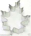 Oak Tree Leaf Fall Autumn Thanksgiving TIN Cookie Cutter Leaves   New