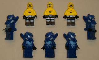 NEW 8 Lego Mars Mission Space Alien Monster Minifigs  