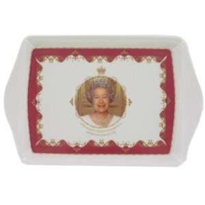 Diamond Jubilee Small Souvenir Tea Cup Tray (G633) Ideal Gift By 