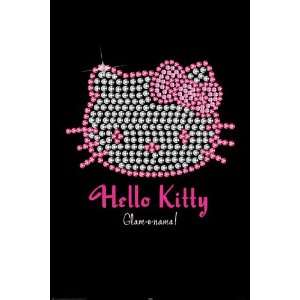 Hello Kitty Bling PAPER POSTER measures 36 x 24 inches (91.5 x 61cm)