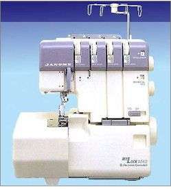 Janome 634 634D ayuda de maquina de coser +Looper de Serger nueva