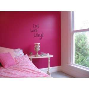  #3 Live love laugh wall sayings wall art vinyl letters 