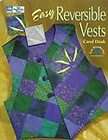 Easy Reversible Vests by Carol Doak 1995, Paperback with patterns