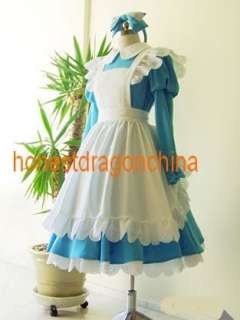 Alice In The Wonderland Home Maid Cosplay Costume Dress  