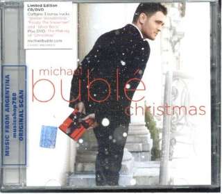 CD + DVD SET MICHAEL BUBLE CHRISTMAS LIMITED EDITION + 3 BONUS TRACKS 