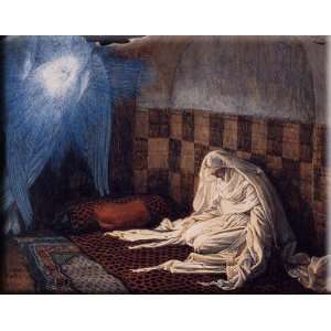   Annunciation 30x24 Streched Canvas Art by Tissot, James Jacques Joseph