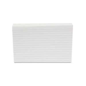  Ruled Index Cards 4 x 6 White 500/Pack Electronics
