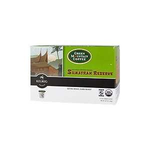   Coffee Fair Trade Organic Sumatran Reserve Extra Bold K Cups 12 Pack