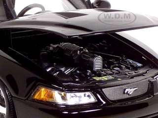   COBRA SVT MUSTANG BLACK 118 DIECAST MODEL CAR BY MAISTO 31647  