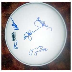  PEARL JAM Signed DRUMHEAD * Proof 