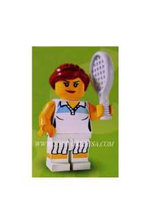 Lego Mini Figure Series 3 #8803 ~TENNIS PLAYER~  