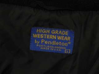   Western Southwestern Indian Navajo Blanket Print Jacket Size L  