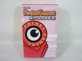 Nintendo Game Boy Pocket Camera Boxed Red Brand New JAPAN 2416