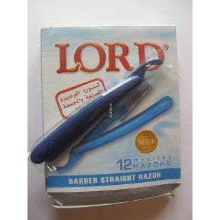 LORD Straight Razor Barber Single Edge Disposable 12 pcs. L02PS by 