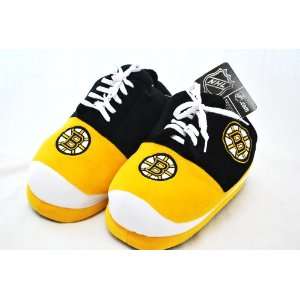   Bruins (size large)Comfy Feet Boot Sneaker Slippers 