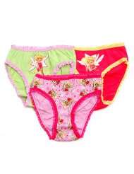 Toddler Little Girls Fairy Princess Pastel Underwear 3 Pair Pack 2T 8