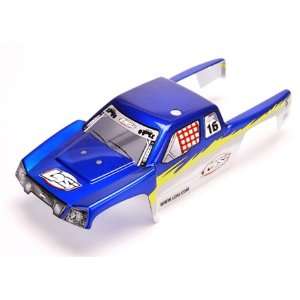  Team Losi Mini Desert Truck Painted Body, Blue with 