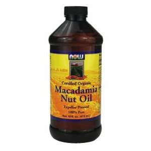  NOW Foods   Macadamia Nut Oil 16 fl oz Health & Personal 