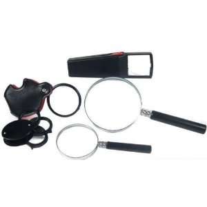  5X 10X 15X Eye Loupe Magnifying Glasses 5 Coin Tools: Arts 