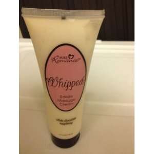 Whipped Creaming Edible Massage Lubricant Pure Romance White Chocolate 