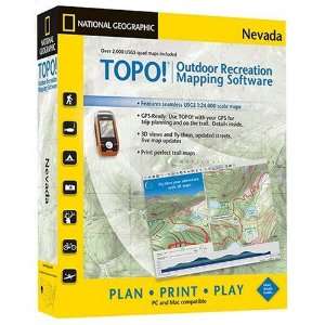   National Geographic USGS Topographic Maps (Nevada) GPS & Navigation