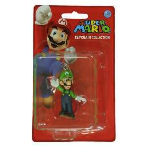 Super Mario Brothers Luigi Keychain Clip on Toys & Games