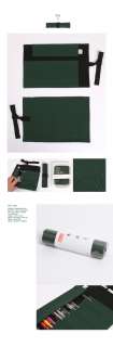 122Kcal Fabric Organizer Roll Pen/Pencil Case Pocket  