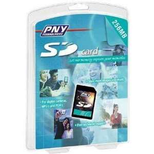    PNY 256 MB SD Secure Digital Flash Memory Card Electronics