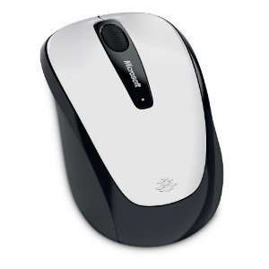  Microsoft 3500 White Wireless Mobile Mouse   MAC/WIN   USB 