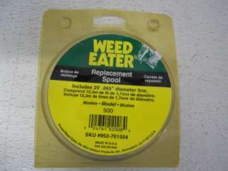 WEED EATER 952 701504 REPLACEMENT SPOOL MODEL 500  