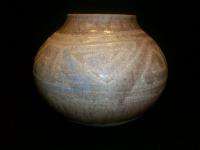 Rick Loewenkamp Studio Pottery Large Raku Vessel Vase  