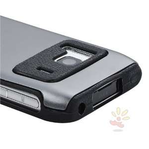  For NOKIA N8 Clip on Case , Grey Aluminum Cell Phones 
