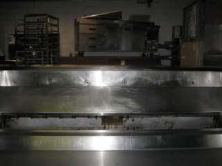 High Efficiency Range Oven Grease Exhaust Hood w/o Filter  