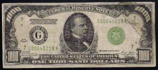 KD 1928 $500 & $1000 Dollar Bills Notes Currency Legal Tender Money NO 