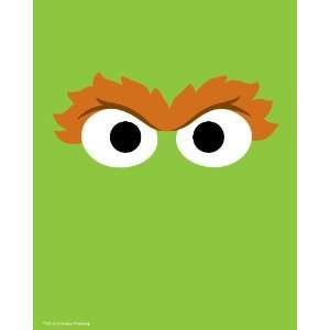  Sesame Street, Eyes Only, Oscar the Grouch , 8 x 10 Poster 