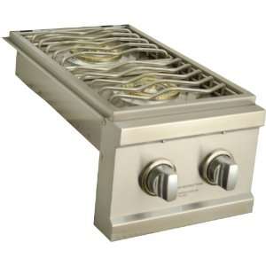  Sole Propane Gas Built in Double Side Burner With Led 
